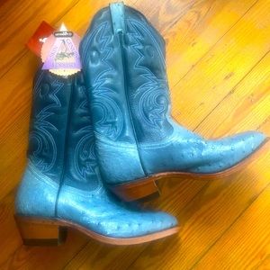 Women’s Boulet Western Ostrich Boots